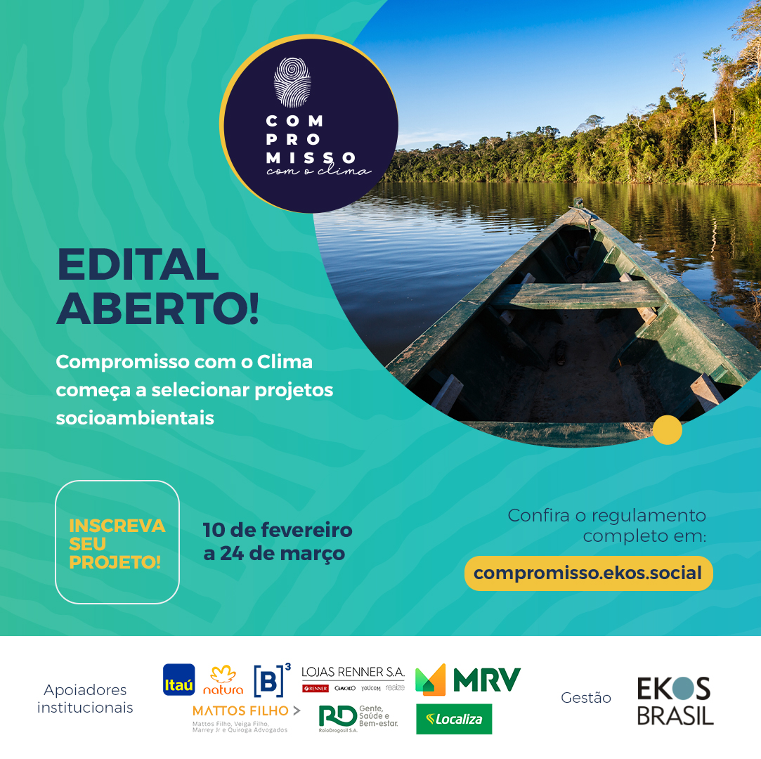 edital compromisso com o clima