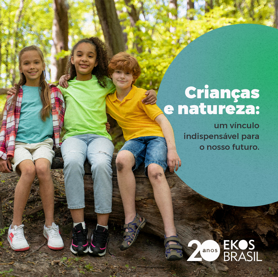 crianças e natureza